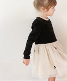 ワンピース キッズ 長袖 通販 ドレスワンピース 10002890 子供 ドレス 女の子 結婚式 パーティ 発表会 卒園式 入園式 入学式 七五三 リボン チュールスカート かわいい オシャレ 可愛い