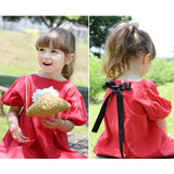 Rora ワンピース キッズ 通販 ローラ ワンピ ナチューラ 半袖 パフスリーブ 無地 コットンリネン 綿麻 夏服 春 夏 カジュアル ナチュラル かわいい おしゃれ 可愛い オシャレ 女の子