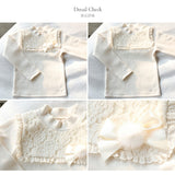 女の子 キッズ 長袖 Tシャツ 通販 ロンT 10006035 長袖Tシャツ カットソー レース スクエアカラー おしゃれ かわいい オシャレ 可愛い フォーマル カジュアル 春 秋 冬 こども 女子