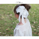 Rora ヘアゴム キッズ 通販 ルボン 髪ゴム 髪飾り 髪留め リボン シフォン 大きい パール 女の子 子供 子ども こども おしゃれ かわいい フォーマル 大人っぽい 上品 入園式 卒園式