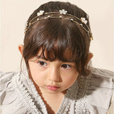 RORA カチューシャ 細め 通販 ローラ アメリア ヘッドドレス ヘアアクセサリー 髪飾り キッズ 子供 子ども こども 女の子 女子 花 お花 キラキラ フォーマル おしゃれ かわいい 入園式