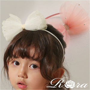 RORA カチューシャ 細め 通販 ローラ シャーロット ヘッドドレス ヘアアクセサリー 髪飾り キッズ 子供 子ども こども 女の子 女子 リボン パール フォーマル おしゃれ かわいい 入園式