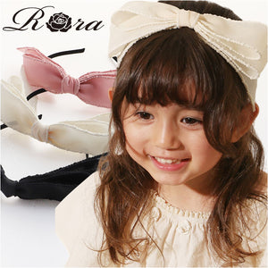 RORA カチューシャ 細め 通販 ローラ フローレンス ヘッドドレス ヘアアクセサリー 髪飾り キッズ 子供 子ども こども 女の子 女子 リボン 大きい フォーマル おしゃれ かわいい 入園式