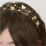 RORA カチューシャ 細め 通販 ローラ ハーパー ヘッドドレス ヘアアクセサリー 髪飾り キッズ 子供 子ども こども 女の子 女子 キラキラ ビジュー 蝶々 フォーマル おしゃれ かわいい