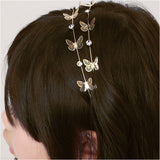 RORA カチューシャ 細め 通販 ローラ ハーパー ヘッドドレス ヘアアクセサリー 髪飾り キッズ 子供 子ども こども 女の子 女子 キラキラ ビジュー 蝶々 フォーマル おしゃれ かわいい