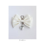 RORA キーリング 通販 ローラ マチルダ キーホルダー キーチャーム バッグチャーム ハート型 カラビナ リボン ハート チャーム シルバー おしゃれ かわいい キッズ 子供 こども 子ども