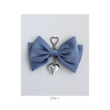 RORA キーリング 通販 ローラ マチルダ キーホルダー キーチャーム バッグチャーム ハート型 カラビナ リボン ハート チャーム シルバー おしゃれ かわいい キッズ 子供 こども 子ども