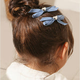 RORA ヘアクリップ 通販 ローラ シエナ ヘアークリップ ヘアアクセサリー 髪飾り キッズ 子供 子ども こども シルバー ハート リボン カジュアル かわいい おしゃれ 女の子 女子 入園式