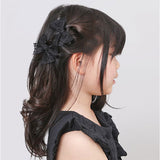 RORA ヘアクリップ 通販 ローラ フィービー ヘアークリップ ヘアアクセサリー 髪飾り キッズ 子供 子ども こども リボン レース かわいい おしゃれ 女の子 女子 フォーマル 入園式 卒園式