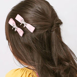 RORA ヘアクリップ 通販 ローラ アリス ヘアークリップ ヘアアクセサリー 髪飾り キッズ 子供 子ども こども ハート シルバー リボン かわいい おしゃれ 女の子 女子 フォーマル 入園式