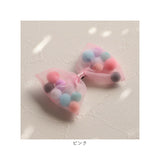 RORA ヘアクリップ 通販 ローラ ロッティ ヘアークリップ ヘアアクセサリー 髪飾り キッズ 子供 子ども こども リボン ポンポン カジュアル 小さめ かわいい おしゃれ 女の子 女子 入園式