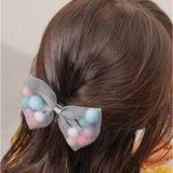 RORA ヘアクリップ 通販 ローラ ロッティ ヘアークリップ ヘアアクセサリー 髪飾り キッズ 子供 子ども こども リボン ポンポン カジュアル 小さめ かわいい おしゃれ 女の子 女子 入園式