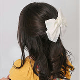 RORA ヘアクリップ 通販 ローラ ケイト バレッタ ヘアアクセサリー 髪飾り キッズ 子供 子ども こども リボン 透け感 大きめ しっかり かわいい おしゃれ 女の子 女子 入園式 卒園式