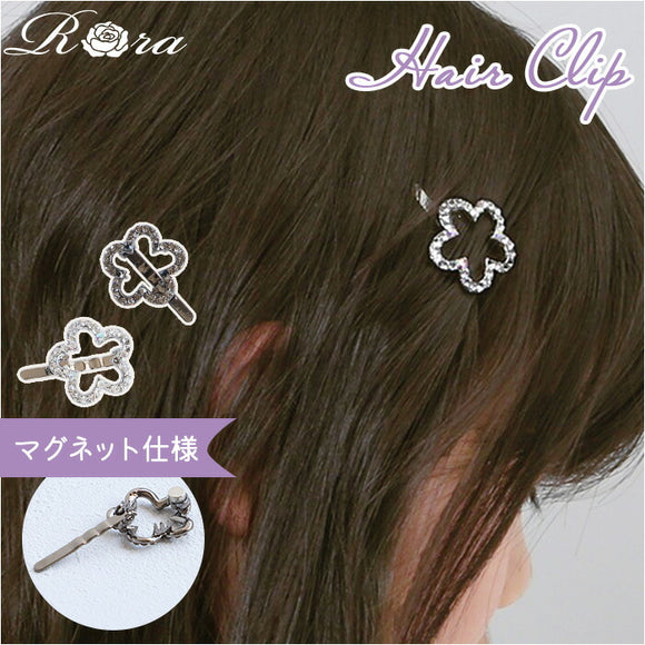 RORA ヘアクリップ 通販 ローラ ハリエット ヘアークリップ ヘアアクセサリー 髪飾り キッズ 子供 子ども こども 花 お花 小さめ ミニ キラキラ かわいい おしゃれ 女の子 女子 入園式