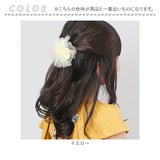 RORA ヘアクリップ 通販 ローラ ダニエラ ヘアークリップ ヘアアクセサリー 髪飾り キッズ 子供 子ども こども チュール ポンポン 大きめ しっかり かわいい おしゃれ 女の子 女子 入園式
