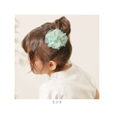 RORA ヘアクリップ 通販 ローラ ダニエラ ヘアークリップ ヘアアクセサリー 髪飾り キッズ 子供 子ども こども チュール ポンポン 大きめ しっかり かわいい おしゃれ 女の子 女子 入園式