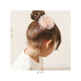 RORA ヘアクリップ 通販 ローラ ダニエラ ヘアークリップ ヘアアクセサリー 髪飾り キッズ 子供 子ども こども チュール ポンポン 大きめ しっかり かわいい おしゃれ 女の子 女子 入園式