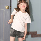 Rora ショートパンツ 通販 ローラ エステラ ハーフパンツ 短パン デニムパンツ デニム キッズ 子供 こども 子ども 女の子 女子 パール レース おしゃれ かわいい オシャレ 可愛い