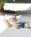 Rora ヘアゴム 5個セット キッズ 通販 スウィート 髪ゴム 髪飾り 髪どめ 髪留め ヘアアクセサリー 子供 子ども こども 女の子 女子 ボール 細め かわいい おしゃれ オシャレ 可愛い