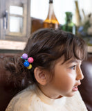 Rora ヘアゴム 5個セット キッズ 通販 スウィート 髪ゴム 髪飾り 髪どめ 髪留め ヘアアクセサリー 子供 子ども こども 女の子 女子 ボール 細め かわいい おしゃれ オシャレ 可愛い