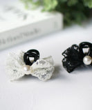 Rora ヘアクリップ キッズ 通販 クレア ヘアークリップ 髪どめ 髪留め ヘアアクセサリー 髪飾り リボン パール 子供 女の子 大人っぽい 卒園式 入学式 結婚式 発表会 可愛い おしゃれ