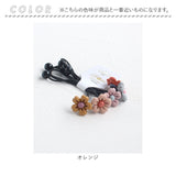 Rora ヘアゴム 5個セット キッズ 通販 フラワー 髪ゴム 髪飾り 髪どめ 髪留め ヘアアクセサリー 子供 子ども こども 女の子 女子 お花 細め かわいい おしゃれ オシャレ 可愛い 保育園