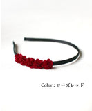 Rora カチューシャ キッズ 通販 エミリア 髪飾り 髪留め 髪どめ ヘアアクセサリー ヘアバンド ヘッドドレス 子供 女の子 お花 フラワー 上品 フォーマル カジュアル 結婚式 発表会 七五三