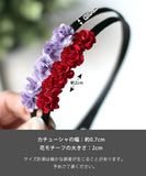 Rora カチューシャ キッズ 通販 エミリア 髪飾り 髪留め 髪どめ ヘアアクセサリー ヘアバンド ヘッドドレス 子供 女の子 お花 フラワー 上品 フォーマル カジュアル 結婚式 発表会 七五三