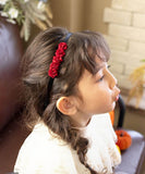 Rora カチューシャ キッズ 通販 エミリア 髪飾り 髪留め 髪どめ ヘアアクセサリー ヘアバンド ヘッドドレス 子供 女の子 お花 フラワー 上品 フォーマル カジュアル 結婚式 発表会 七五三