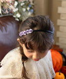 Rora カチューシャ キッズ 通販 エミリア 髪飾り 髪留め 髪どめ ヘアアクセサリー ヘアバンド ヘッドドレス 子供 女の子 お花 フラワー 上品 フォーマル カジュアル 結婚式 発表会 七五三