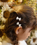 Rora ヘアクリップ キッズ 2個セット 通販 メロディア ミニ ラインストーン ヘアークリップ 髪どめ 髪留め ヘアアクセサリー 髪飾り 子供 女の子 大人っぽい 卒園式 入学式 結婚式 発表会