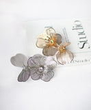 Rora ヘアクリップ キッズ 通販 グラシア ヘアークリップ 髪どめ 髪留め ヘアアクセサリー 髪飾り お花 フラワー 子供 女の子 大人っぽい 卒園式 入学式 結婚式 発表会 可愛い おしゃれ