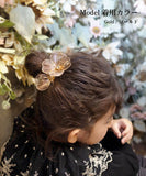 Rora ヘアクリップ キッズ 通販 グラシア ヘアークリップ 髪どめ 髪留め ヘアアクセサリー 髪飾り お花 フラワー 子供 女の子 大人っぽい 卒園式 入学式 結婚式 発表会 可愛い おしゃれ