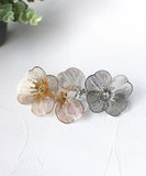 Rora ヘアクリップ キッズ 通販 グラシア ヘアークリップ 髪どめ 髪留め ヘアアクセサリー 髪飾り お花 フラワー 子供 女の子 大人っぽい 卒園式 入学式 結婚式 発表会 可愛い おしゃれ