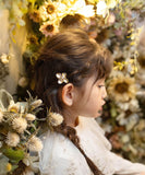 Rora ヘアコーム かんざし 通販 フローラ ヘアピン キッズ ヘアアクセサリー 髪どめ 髪留め 髪飾り 子供 子ども こども 女の子 女子 キラキラ お花 フラワー かわいい おしゃれ 入園式