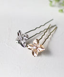 Rora ヘアコーム かんざし 通販 フローラ ヘアピン キッズ ヘアアクセサリー 髪どめ 髪留め 髪飾り 子供 子ども こども 女の子 女子 キラキラ お花 フラワー かわいい おしゃれ 入園式