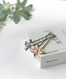 Rora ヘアコーム かんざし 通販 フローラ ヘアピン キッズ ヘアアクセサリー 髪どめ 髪留め 髪飾り 子供 子ども こども 女の子 女子 キラキラ お花 フラワー かわいい おしゃれ 入園式