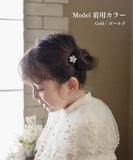 Rora ヘアコーム かんざし 通販 グレース ヘアピン キッズ ヘアアクセサリー 髪どめ 髪留め 髪飾り 子供 子ども こども 女の子 女子 ラインストーン お花 フラワー かわいい おしゃれ