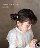 Rora ヘアコーム かんざし 通販 グレース ヘアピン キッズ ヘアアクセサリー 髪どめ 髪留め 髪飾り 子供 子ども こども 女の子 女子 ラインストーン お花 フラワー かわいい おしゃれ