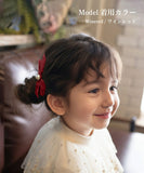 Rora ヘアクリップ キッズ 2個セット 通販 マロン リボン ミニ パール ベロア ヘアークリップ 髪どめ 髪留め ヘアアクセサリー 髪飾り 子供 女の子 大人っぽい 卒園式 入学式 結婚式