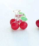 Rora ヘアクリップ キッズ 2個セット 通販 ペアチェリー さくらんぼ ヘアークリップ 髪どめ 髪留め ヘアアクセサリー 髪飾り 子供 女の子 大人っぽい 卒園式 入学式 結婚式 発表会 可愛い