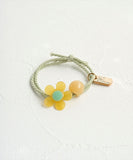 Rora ヘアゴム 5個セット キッズ 通販 ブレンダ 髪ゴム 髪飾り 髪どめ 髪留め ヘアアクセサリー 子供 子ども こども 女の子 女子 お花 フラワー 細め かわいい おしゃれ オシャレ 可愛い