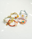 Rora ヘアゴム 5個セット キッズ 通販 ブレンダ 髪ゴム 髪飾り 髪どめ 髪留め ヘアアクセサリー 子供 子ども こども 女の子 女子 お花 フラワー 細め かわいい おしゃれ オシャレ 可愛い