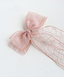 Rora ヘアクリップ キッズ 通販 きらり ヘアークリップ 髪どめ 髪留め ヘアアクセサリー 髪飾り リボン 大きめ ラメ 子供 女の子 大人っぽい 卒園式 入学式 結婚式 発表会 可愛い