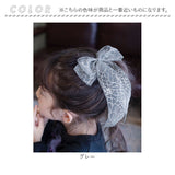 Rora ヘアクリップ キッズ 通販 きらり ヘアークリップ 髪どめ 髪留め ヘアアクセサリー 髪飾り リボン 大きめ ラメ 子供 女の子 大人っぽい 卒園式 入学式 結婚式 発表会 可愛い