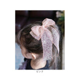 Rora ヘアクリップ キッズ 通販 きらり ヘアークリップ 髪どめ 髪留め ヘアアクセサリー 髪飾り リボン 大きめ ラメ 子供 女の子 大人っぽい 卒園式 入学式 結婚式 発表会 可愛い