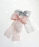 Rora ヘアクリップ キッズ 通販 きらり ヘアークリップ 髪どめ 髪留め ヘアアクセサリー 髪飾り リボン 大きめ ラメ 子供 女の子 大人っぽい 卒園式 入学式 結婚式 発表会 可愛い