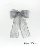 Rora ヘアクリップ キッズ 通販 きらり ヘアークリップ 髪どめ 髪留め ヘアアクセサリー 髪飾り リボン 大きめ ラメ 子供 女の子 大人っぽい 卒園式 入学式 結婚式 発表会 可愛い