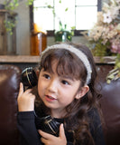 Rora カチューシャ キッズ 通販 リリス パール 髪飾り 髪留め 髪どめ ヘアアクセサリー ヘアバンド ヘッドドレス 子供 女の子 ふわふわ キラキラ ラメ フォーマル 結婚式 発表会 七五三