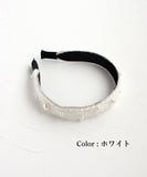 Rora カチューシャ キッズ 通販 リリス パール 髪飾り 髪留め 髪どめ ヘアアクセサリー ヘアバンド ヘッドドレス 子供 女の子 ふわふわ キラキラ ラメ フォーマル 結婚式 発表会 七五三